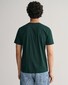 Gant Regular Uni Fine Shield Embroidery T-Shirt Tartan Green