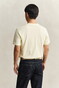 Gant Regular Uni Fine Shield Embroidery T-Shirt Vanilla Yellow