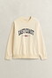 Gant Relaxed East Coast Graphic Crew Neck Trui Cream
