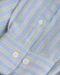 Gant Relaxed Organic Cotton Heritage Oxford Stripe Overhemd Perfect Blue