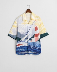 Gant Relaxed Scenery Sailing Overhemd Multicolor