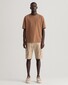 Gant Relaxed Twill Cargo Shorts Bermuda Donker Khaki