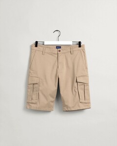 Gant Relaxed Twill Cargo Shorts Bermuda Donker Khaki