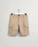 Gant Relaxed Twill Cargo Shorts Bermuda Donker Khaki
