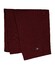 Gant Ribbed Cotton Blend Subtle Logo Sjaal Plumped Red