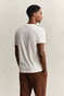 Gant Scenery Graphic Short Sleeve T-Shirt Cream