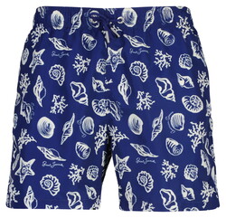 Gant Seashells Pattern Swim Short Rich Navy