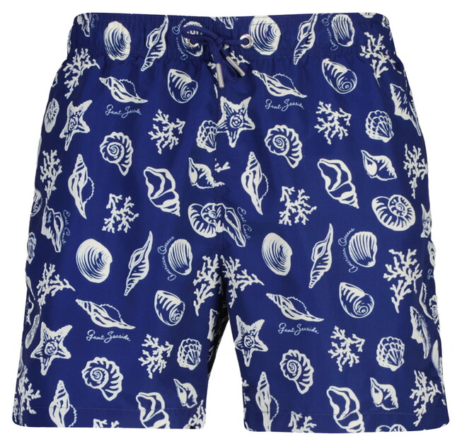 Gant Seashells Pattern Swim Short Rich Navy