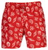 Gant Seashells Pattern Swim Short Rose Red