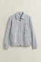 Gant Seersucker Windcheater Jack Vintage Blue