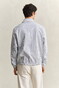 Gant Seersucker Windcheater Jack Vintage Blue