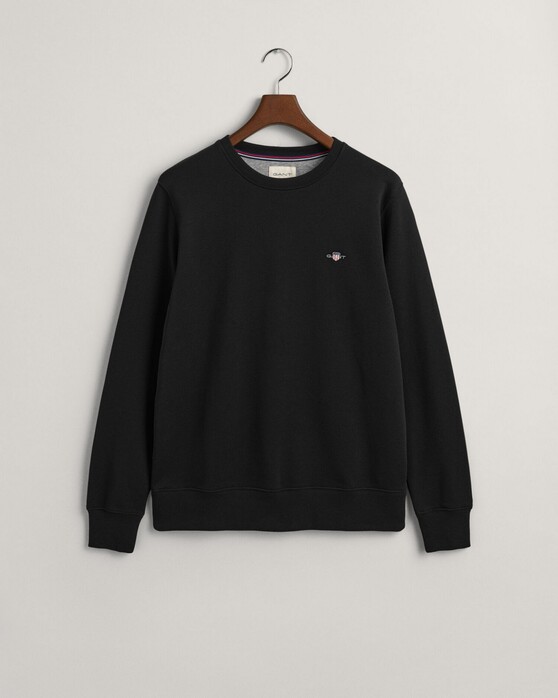 Gant Shield C-Neck Sweat Pullover Black