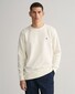 Gant Shield C-Neck Sweat Trui Eggshell