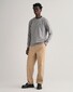 Gant Shield C-Neck Sweat Trui Grijs Melange