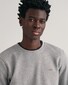 Gant Shield C-Neck Sweat Trui Grijs Melange