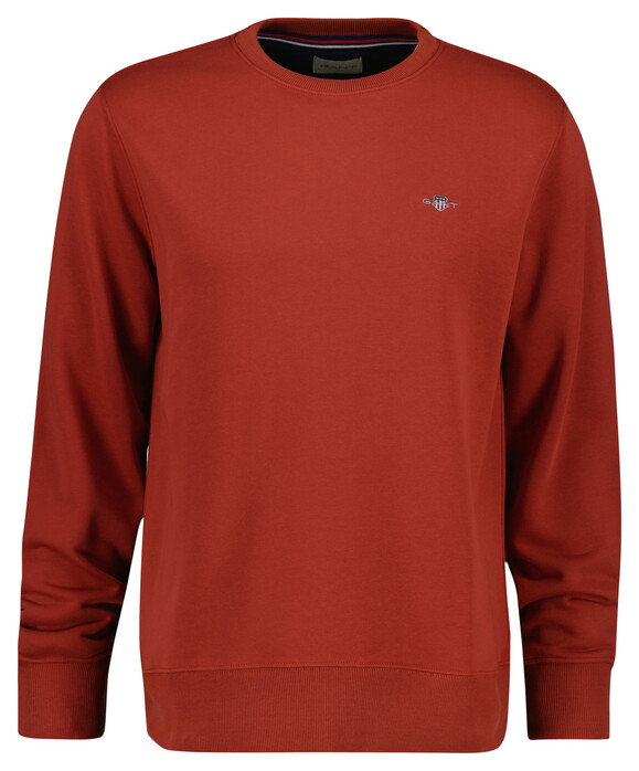 Gant Shield C-Neck Sweat Trui Modern Rust