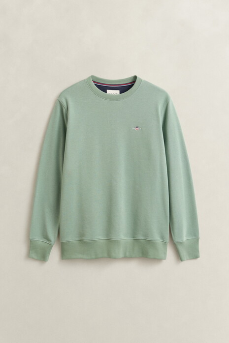 Gant Shield C-Neck Sweat Trui Surplus Mint