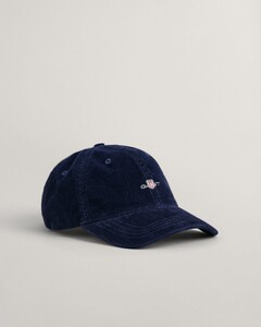 Gant Shield Embroidery Corduroy Cap Marine