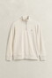 Gant Shield Half-Zip Sweat Pullover Glacier Melange