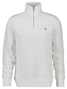 Gant Shield Half-Zip Sweat Trui Eggshell