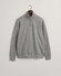 Gant Shield Half-Zip Sweat Trui Grijs Melange