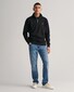 Gant Shield Half-Zip Sweat Trui Zwart