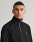 Gant Shield Half-Zip Sweat Trui Zwart
