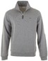 Gant Shield Half Zip Trui Grijs Melange