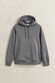 Gant Shield Hoodie Subtle Logo Pullover Mid Grey