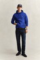 Gant Shield Hoodie Subtle Logo Trui Blauw
