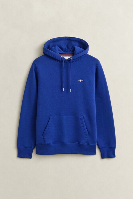 Gant Shield Hoodie Subtle Logo Trui Blauw