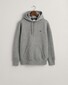 Gant Shield Hoodie Subtle Logo Trui Grijs Melange