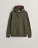 Gant Shield Hoodie Subtle Logo Trui Juniper Green