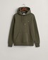 Gant Shield Hoodie Subtle Logo Trui Juniper Green