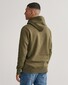 Gant Shield Hoodie Subtle Logo Trui Juniper Green