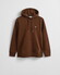 Gant Shield Hoodie Subtle Logo Trui Mahogany Brown