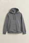 Gant Shield Hoodie Subtle Logo Trui Midden Grijs