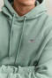Gant Shield Hoodie Subtle Logo Trui Surplus Mint