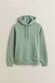 Gant Shield Hoodie Subtle Logo Trui Surplus Mint
