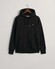 Gant Shield Hoodie Subtle Logo Trui Zwart