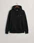 Gant Shield Hoodie Subtle Logo Trui Zwart