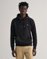 Gant Shield Hoodie Subtle Logo Trui Zwart