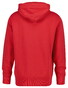 Gant Shield Logo Embroidery Full Zip Hoodie Kangaroo Pocket Vest Rose Red