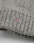 Gant Shield Wool Beanie Muts Grijs Melange