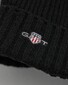 Gant Shield Wool Beanie Muts Zwart