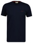 Gant Slim Contrast Logo Short Sleeve T-Shirt Avond Blauw