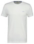 Gant Slim Contrast Logo Short Sleeve T-Shirt Eggshell
