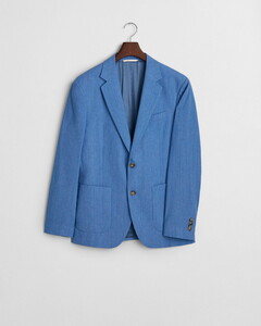 Gant Slim Cotton Linnen Suit Jacket Colbert Salty Sea
