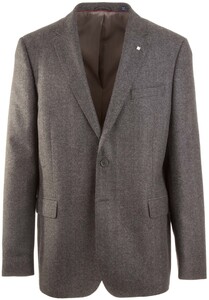 Gant Slim Herringbone Blazer Colbert Grafiet