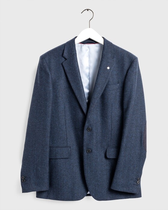 evening blue blazer